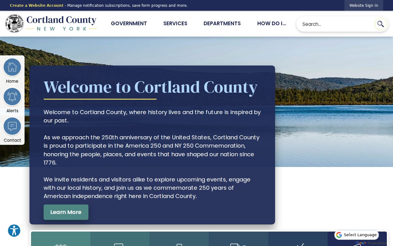 Cortland County criminal records government gateway