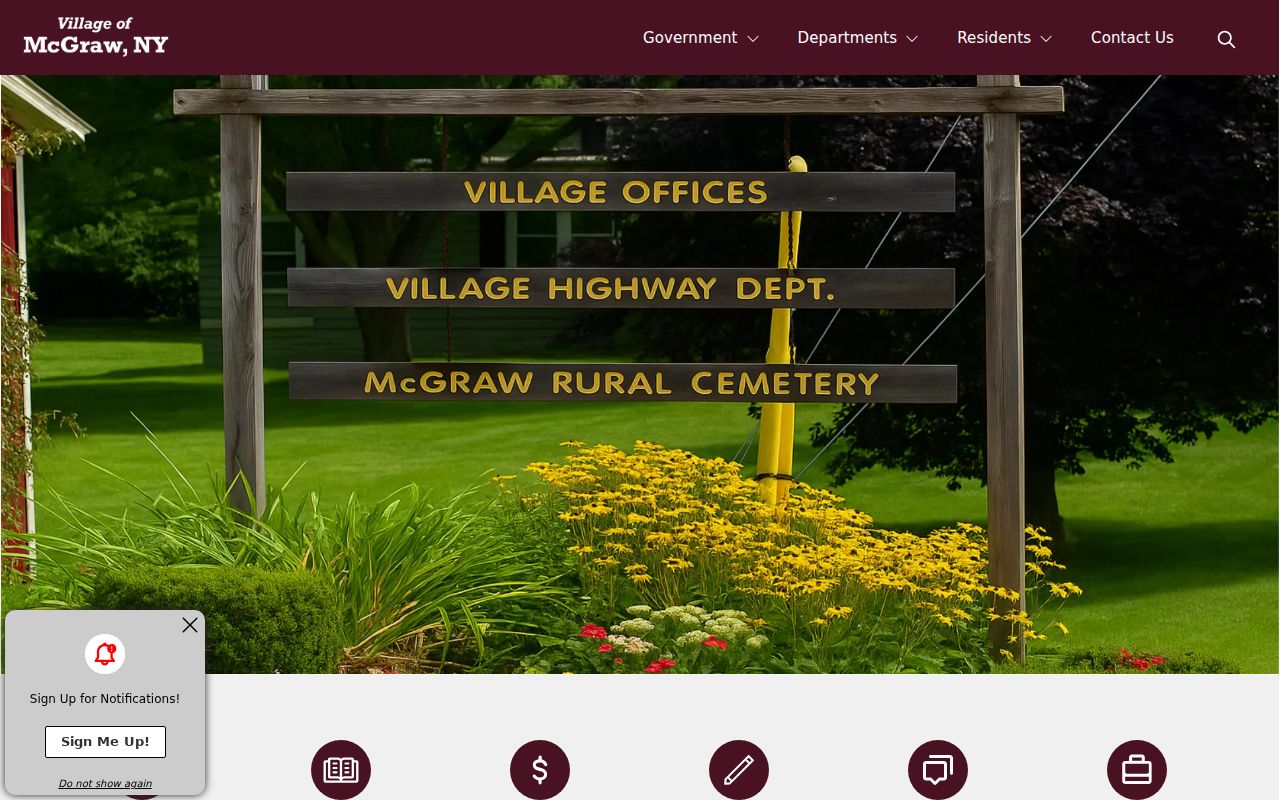 McGraw village criminal record starting point
